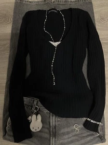 Brandy Melville V Neck Sweater - Bild 1 von 3