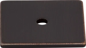 Top Knobs TK95TB Square Backplate 1 1/4" Tuscan Bronze - Picture 1 of 1