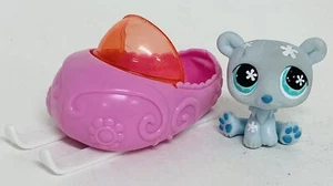 Littlest Pet Shop - Snow Mobile and Snow Bear - Picture 1 of 1