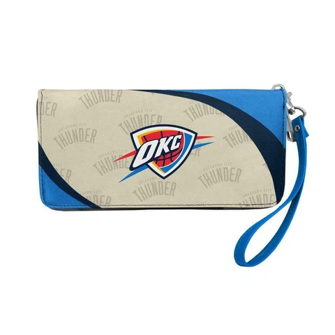 Oklahoma City Thunder OKC NBA Women's Curve Zip Organizer Wallet / Purse Cover