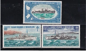 Saint Pierre Et Miquelon 1971 Navires De Guerre MNH N5508 - Picture 1 of 1