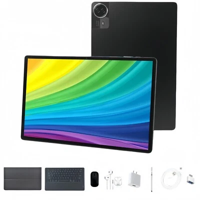 Lumos  14 inch Ultra Big Tablet Android 14 1 TB Storage 16GB RAM Bundle Keyboard - Image 1 of 4