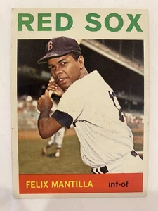 1964 Topps Baseball Felix Mantilla #228 Boston Red Sox MK - Picture 1 of 2