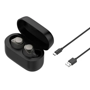 For Jabra Elite 75T Headset Charging Black Storage And Charging Case with Cable - Picture 1 of 9