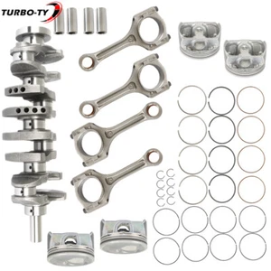 Cigüeñal de motor de 2,4 L y kit de 4 varillas y pistón para Hyundai Sonata Kia Optima G4KJ - Imagen 1 de 14