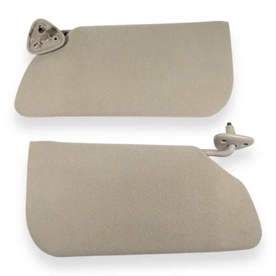 1995-2005 Chevy Cavalier Pontiac Sunfire Driver & Passenger Side Sun Visor Pair - Image 1 of 4