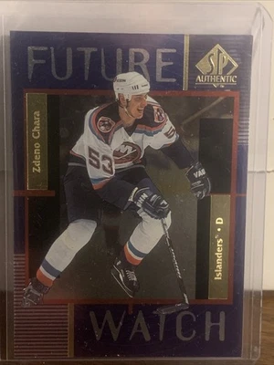 1997-98 SP Authentic - Future Watch Zdeno Chara #186 ROOKIE CARD - Image 1 of 3