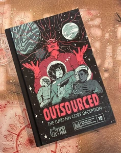 Mothership Sci-Fi Horror RPG OUTSOURCED: The Luko Fin Corp Deception HC Spicy - Imagen 1 de 4