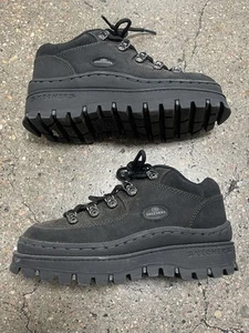 Botas Skechers Jammers De Colección Años 90 Gruesas Plataforma Góticas Para Mujer Talla 6 ¡MUY RARAS! - Imagen 1 de 9