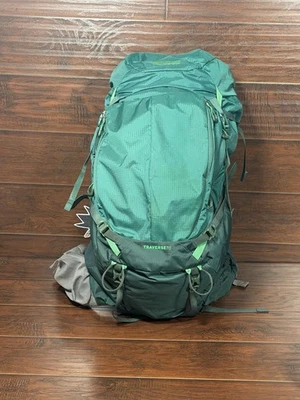 Mochila REI Co-Op Traverse 70 Para Hombre Pequeña Verde Senderismo Viaje Mochilero 70L Foto 1 de 4