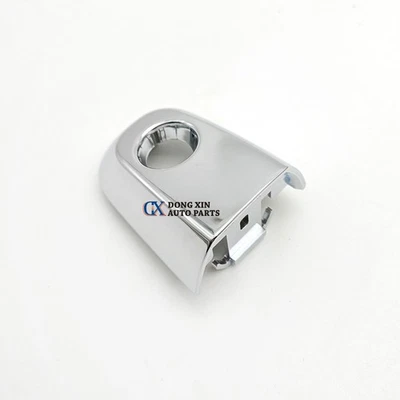 Tapa de manija exterior de puerta delantera cromada con orificio para llave apta para Mitsubishi L200 Trion 15-22 Foto 1 de 4
