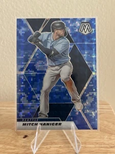 2021 Panini Mosaic - Mitch Haniger #12 Blue Camo Mosaic Prizm - Picture 1 of 2
