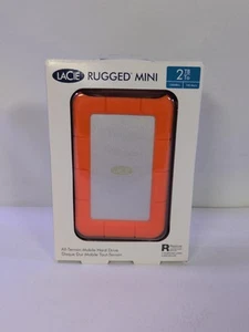 LaCie Rugged Mini 2TB External Hard Drive USB 3.0 Portable 130MB/s New - Afbeelding 1 van 5