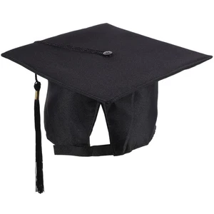 Gorras de graduación de soltero para adultos con borlas para fiesta de ceremonia de graduación - Imagen 1 de 12
