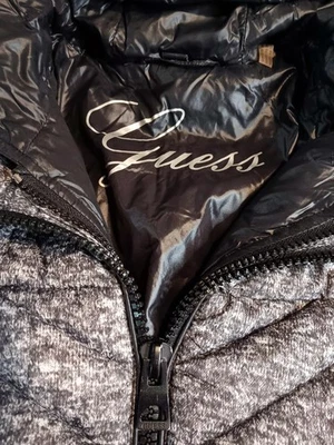 Guess women's  Hybrid Dual Zip Puffer Jacket Size M NWOT - Image 1 of 4