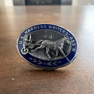 Vintage USA Harness Writers Association Presse Medien Reversnadel nummeriert - Bild 1 von 5