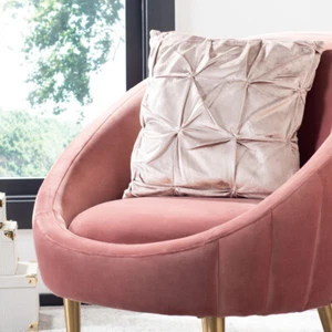 SAFAVIEH Trinz Pillow | Blush | - Picture 1 of 4