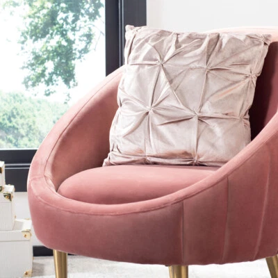 SAFAVIEH Trinz Pillow | Blush | - Image 1 of 4