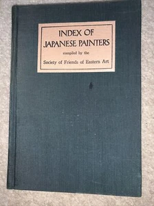Society of Friends of Eastern Art / INDEX OF JAPANESE PAINTERS 1958 - Picture 1 of 8