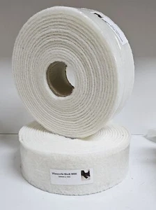 Rullo tessuto non tessuto abrasivo 100 mm x 10 m grano W00 bianco tessuto non tessuto lucidante senza grano - Foto 1 di 1