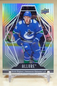 2022-23 Upper Deck Allure Base #96 Quinn Hughes - Vancouver Canucks