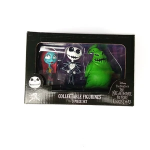 Disney Nightmare Before Christmas Jack Skellington 3" Sammlerstück 3 Figuren Set - Bild 1 von 4