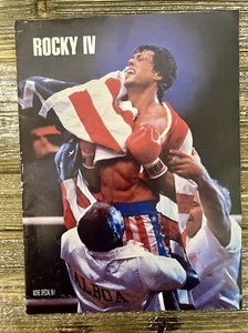Rocky IV Souvenir Movie Promo Program 1985 Dolph Lundgren Brigitte Nielsen - Picture 1 of 6