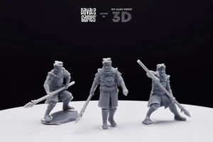 Snake Rider Davale Spiele 3D gedruckt mit hochwertigem Harz - Bild 1 von 14