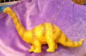 Vintage U.K.R.D. 1991 APATOSAURUS Dinosaur Figure WEIGHTED - Picture 1 of 3