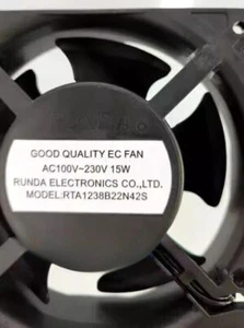 RUNDA RTA1238B22N42S 12038 AC100V-230V 15W 12CM Cooling Fan - Bild 1 von 4