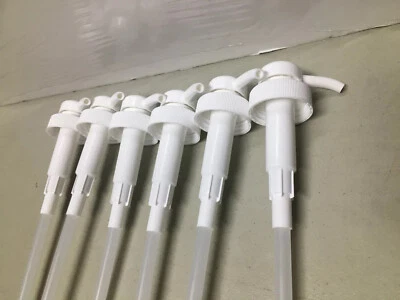 Bomba dispensadora 38/400 8 piezas para botellas de galón se adapta a un contenedor de tamaño de galón Foto 1 de 3