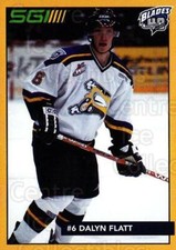2003-04 Saskatoon Blades #16 Dayln Flatt