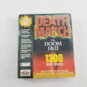 Death Match for Doom I and II PC CD-ROM 1300 New Levels New Sealed - Picture 1 of 6