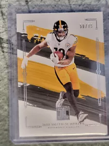2021 Panini Impeccable Football Juju Smith Schuster / 75 Steelers - Picture 1 of 2