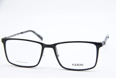 NUEVOS ANTEOJOS FLEXON EP8009 001 MONTURA AUTÉNTICA NEGRA GUNMETAL 56-18 Foto 1 de 4