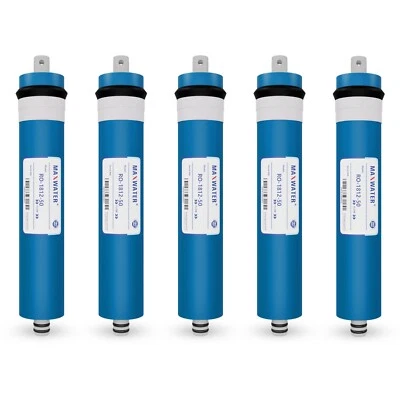 (1-25 PACK) 50 GPD RO Max Water Water Filter System Membrane Size 1812 - Image 1 of 4