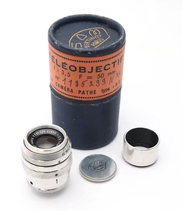 Som Berthiot Cinor 50mm F3.5 D Mount Cine Lens, Boxed - UK Dealer - Picture 1 of 9