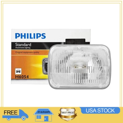 For 1988 1989 Acura Integra Hi/Lo Beam Lamp 1 PC Philips Headlight Bulb XH - Image 1 of 2