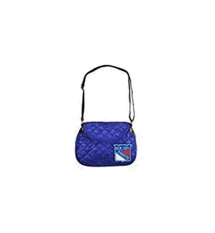 Little Earth LTL-550103-RNGR-ROYL New York Rangers NHL Quilted Saddlebag Purse Cover