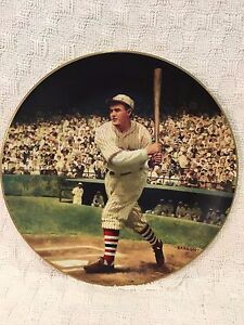 Rogers Hornsby "The .424 Season" Delphi Limited Edition Collector's Plate