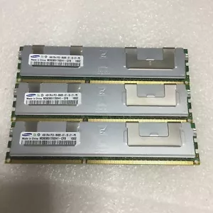 SAMSUNG 12GB 3x 4GB 2RX4 PC3-8500R M393B5170EH1-CH9 SERVER RAM FREE S/H - Picture 1 of 4