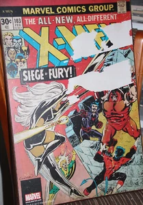 Targa in legno arte da parete Marvel Comics X-Men Assedio della Furia 19"x13" - Foto 1 di 10