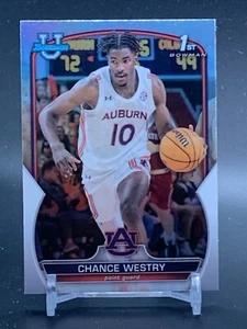 2022-23 Bowman U University Cromo Refractor #86 CAHNCE WESTRY Aubrun - Imagen 1 de 2