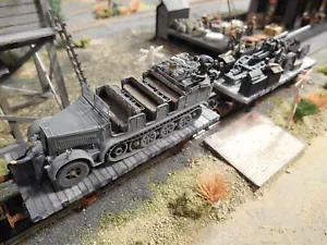 HO Roco Minitank 7th Panzer Army Artillery Set with Soldiers A2007 Custom Detail - Picture 1 of 4