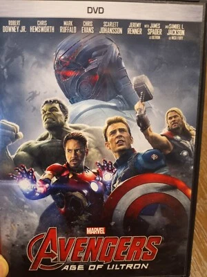 Marvel Avengers 2: Age of Ultron (DVD 2015) Iron Man Thor Hulk Vision Nick Fury - Image 1 of 4