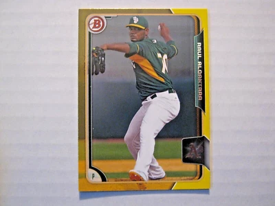 Raul Alcantara 2015 Bowman Prospect Yellow Border Parallel Card BP146 - Image 1 of 2