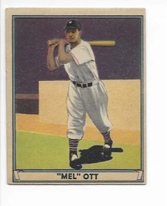 1941 Play Ball 1941 Play Ball #8 Mel Ott - En muy buen estado+/ex - New York Giants - Imagen 1 de 2