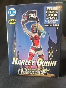 Heroclix Harley Quinn FCBD 2024 LE W Card PLUS The Riddler Legacy Card DC24-L051 - Picture 1 of 4
