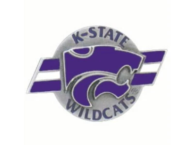 K-State Wildcats Pin Rare Kansas State University Pins Cast USA Logo College Pin - Image 1 of 3