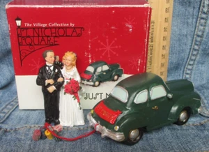 St Nicholas Square Just Married The Village Collection Car Bride and Groom BX - Bild 1 von 7